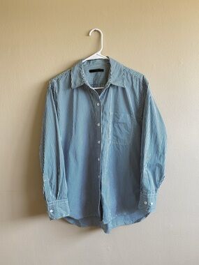 Jenni Kayne Striped Boyfriend Shirt